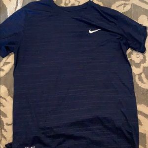 Navy Nike athletic shirt